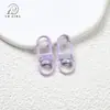 Fivela de Porta Colorida Banhada a UV Fivela de Mola Fivela de Três Pontos Corrente de Celular Pingente de Chaveiro Acessórios para Joias DIY Presente de Formatura