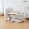 Nuevo Portalápices, Caja de Almacenamiento Tipo Cajón de Escritorio para Estudiantes de Lujo Ligero y Gama Alta, Caja de Almacenamiento para Gomas Elásticas y Papelería con Forma de Casa Pequeña