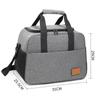 Bolsa de Picnic de Gran Capacidad de 25.8L, Hielera para Exteriores, Bolsa para Comida, Bolsa de Almacenamiento a Baja Temperatura para Coche, Hielera para Coche, Tela Oxford