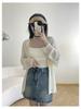 Cárdigan Protector Solar de Seda de Hielo para Mujer, Manga Larga de Verano, Delgado, Cuello en V, Blusa para Aire Acondicionado, Top de Punto Holgado Transpirable