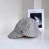 Sombrero de Moda Rayado Retro Japonés para Montar a Caballo para Mujer, Nuevo Gorro de Boina Británico Versátil de Otoño, Gorro de Moda que Adelgaza el Rostro