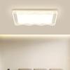 [selección estricta] lámpara de techo de viento cremoso moderna simple nueva de espectro completo protección ocular lámpara de techo paquete para toda la casa