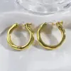 Novos Brincos de Clipe Irregulares com Textura Minimalista para Mulheres, Brincos Exquisitos de Alto Padrão, Acessórios de Orelha Versáteis de Nicho Atacado
