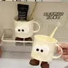 Vaso para enjuague bucal, Vaso para cepillo de dientes doméstico, Vaso para cepillo de dientes de pareja, Soporte para cepillo de dientes, Vaso de lavado infantil lindo de dibujos animados, Resistente a la rotura