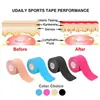 Cinta muscular deportiva al por mayor para correr, baloncesto, ciclismo, bádminton, montañismo, fútbol, tenis, actividades al aire libre, stock de fábrica disponible