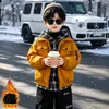 Chaqueta Acolchada para Niños Otoño Invierno 2026 Estilo Nuevo Fresco Atractivo Ligero de Algodón Abrigo de Invierno Ropa de Invierno Fresco Atractivo Niños Ropa de Algodón Moderna