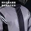 Conjunto de Impermeable para Repartidores, Impermeable y a Prueba de Tormentas, para Conducir Bicicleta Eléctrica y Motocicleta, Impermeable de Cuerpo Completo Tipo Dividido