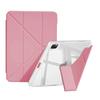 Adequado para Capa Protetora Dobrável para iPad 3Y 10,2 Polegadas 25 Modelos Capa Protetora para Tablet iPad com Porta-Caneta Capa Flip Case Inferior Altamente Transparente
