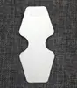Tarjetas Plegables para Collares de Cartulina Blanca al por Mayor en Stock, Tarjetas de Exhibición para Empaquetar Colgantes de Cadena para Suéteres, Tarjetas para Joyería de Plata S925