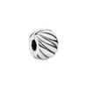 Pandora cobre blanco plateado cuentas de Magnolia Corona hielo giro hebilla fija cuerda cuentas accesorios DIY