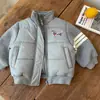 Elegante Chaqueta de Algodón con Capucha de Cachorro de Dibujos Animados para Niños 2025 Invierno Ropa para Niños Medianos y Pequeños Estilo Coreano Holgada Gruesa Ropa de Abrigo