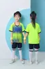 Traje para Hombre y Mujer Moda Ropa de Equipo de Entrenamiento Juegos de Equipo para Niños y Adultos Deportes de Verano Camiseta de Fútbol de Manga Corta FB05