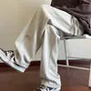 Calça Casual da Moda para Homens, Corte Solto, Nova Calça de Moletom com Cordão para Primavera e Outono, Toque de Alta Qualidade para Adolescentes e Estudantes, Calça Longa