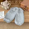Pantalones Casuales Florales Nuevos de Otoño para Niñas, Pantalones Jogger de Moda Estilo Coreano para Niños, Pantalones Largos Elegantes y Modernos de Primavera para Bebés