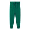 Calças esportivas masculinas e femininas transfronteiriças, calças de moletom de lã para outono e inverno, calças de corrida fitness, 15 cores, calças casuais com cintura elástica, atacado