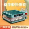 Incubadora Automática para Huevos de Codorniz, Incubadora de Huevos Inteligente, Incubadora Doméstica Pequeña de Cama de Agua para Pollos