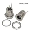 Dc099 Todo Metal Dc-099 Enchufe de Alimentación DC 5.5-2.1/2.5mm Enchufe Montaje en Panel