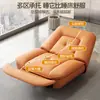 Sillón sofá individual, sofá cápsula espacial, sofá reclinable eléctrico giratorio para sala de estar, mecedora multifuncional de cuero WY