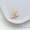 Ramas de Pedrería de Aleación, Hojas, Accesorios de Plantas, Accesorios para el Cabello Hechos a Mano para Bricolaje, Tocados, Broches, Pasadores, Decoración de Material para Cuerda de Cabello