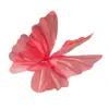 Decoración de Boda Mariposa Pasillo de Boda Flor de Gasa Artificial Tridimensional Mariposa Arreglo de Boda Adornos para Dormitorio Sala de Estar