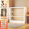 Estantería de acero para sala de estar y estudio, estante de pared para libros ilustrados, estante de exhibición para material de lectura y juguetes, estante de hierro simple ajustable multicapa