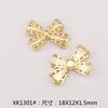 Acessórios de Joias de Liga DIY Pingente de Laço Brincos Acessórios de Cabelo Pingente Pulseira Colar Materiais de Decoração de Presente para Roupas