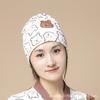 Venta al por mayor de fábrica ropa nueva para el posparto traje de lactancia gorro de posparto de dibujos animados pañuelo para la cabeza cinturón para el pelo gorro de punto gorro para recién nacido