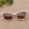 Nuevas Gafas de Sol Triangulares Europeas y Americanas para Niños Ojo de Gato Lindas Divertidas para Niños Moda Personalizadas Protectoras Solares para Exteriores Gafas de Sol Transfronterizas