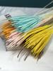 Amazon Flores Secas Atacado Pequeno Buquê de Capim Unicórnio Amarelo Reed Decoração de Casamento Boutique Fabricantes Naturais