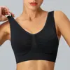 Sutiã esportivo cross-border plus size sutiã esportivo feminino sem anel de aço dupla camada yoga running fitness cueca