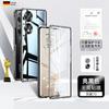 Funda de Cristal de Doble Cara Adecuada para Huawei Honor 70Pro Honor70 Magnética Anticaídas Hebilla de Cierre Inferior Cubierta Completa