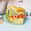 Imán de Nevera Esmaltado Cuadrado de Forma Terrestre de Guizhou Cueva Kárstica Imán de Metal Área Escénica Natural Cultura y Turismo Regalos Periféricos