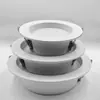 Carcasa de Lámpara Blanco Luz de Luna Antideslumbrante Sombrero de Paja Downlight Empotrado Ultradelgado Luz de Techo Sala de Estar Set de 3 pulgadas 4 pulgadas 5 pulgadas