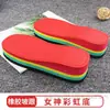 Suela antideslizante y resistente al desgaste de tendón de res gancho suela de zapatilla suela de llanta lana de zapato de algodón tejido a mano suela de espuma para niños