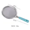 26 Novos Modelos de Escumadeiras de Aço Inoxidável para Uso na Cozinha, Cabo Longo, Espessada, Anti-Escaldante, Escumadeira com Malha Filtrante de Grau Alimentício