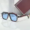 Óculos de Sol Hip-Hop Challenger Luxo Fibra de Acetato Jm Holiday Estilo Japonês Feito à Mão Óculos para Foto