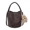 Bolsa Casual para Commuter para Mujer Nueva Colección Otoño 2026: Bolso Bandolera Retro de Gama Alta, Bolso Cubo de Hombro Moderno y Versátil