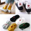 Calcetines de algodón de suministro de puesto calcetines de media caña para hombre absorbentes de sudor calcetines de color sólido para hombre para negocios venta al por mayor empaque independiente