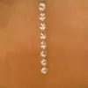 Cortina de contas de cristal para casamento em acrílico corrente de contas decoração de teto de palco para cena de casamento cordão de contas divisória de contas octogonais