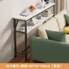 Mesa estrecha para hueco de cama, estante de almacenamiento para el pie de la cama, mesa larga extremadamente estrecha, de pie contra la pared, gabinete estrecho para hueco de cama, almacenamiento multicapa