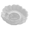 Posavasos de Vidrio para Taza de Té Forma de Flor Portavasos Transparente de Cristal Esterilla de Té Accesorios para Juego de Té Ceremonia del Té