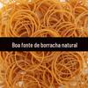 Elástico Amarelo de Borracha Natural Vietnamita, Resistente ao Desgaste e Elástico, Elástico de Couro para Amarrar Dinheiro de Escritório, Papelaria Prática para Pequeno Escritório