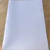 Carpeta de PVC Gruesa 30 Seda Blanco Leche Personalizada/Lista para Usar Carpeta de un Solo Componente en Forma de L Contenido Imprimible Tamaño Producción