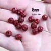 Estrela do conteúdo púrpura cinábrio areia dourada fivela de segurança Lótus Fujia Xingshi contas soltas diy contas de Buda