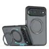 Adecuado para Huawei PuraXView, funda de teléfono magnética con acabado mate, funda de teléfono giratoria 360 grados y plegable, Pura90