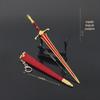 Modelo de Espada de Cavaleiro do Jogo Elden Chaveiro de Metal Artesanato Ornamentos 22cm