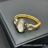 Pulsera Nueva de Perlas Naturales con Forma Barroca Moda Elegante Europea y Americana Pulsera de Piedra Cruda de Diamante Checo Galvanizado de Color Ecológico