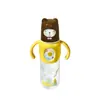 Mamadeira Plástica para Bebê com Alça, Corpo Reto, Anticolic, Gargalo Padrão, 125ml, Fabricante de Copo d'Água para Mãe e Bebê, Atacado Transfronteiriço