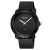 Reloj de Moda Tendencia para Estudiantes, Reloj de Cuarzo, Resistente al Agua 50m Diseño Simple, Reloj de Pulsera Unisex para Pareja