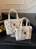 Bolso de Mano de Moda con Graffiti de Alta Apariencia para Mujer 2026 Nuevo Elegante Bolso de Hombro Casual Bolso Cruzado de Personalidad Tendencia para Mujer